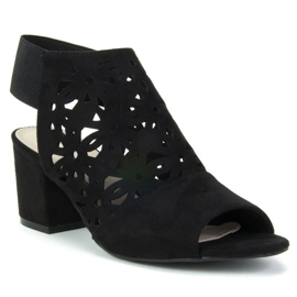 Filippo DS771/19 Bk Sandali neri nero 1