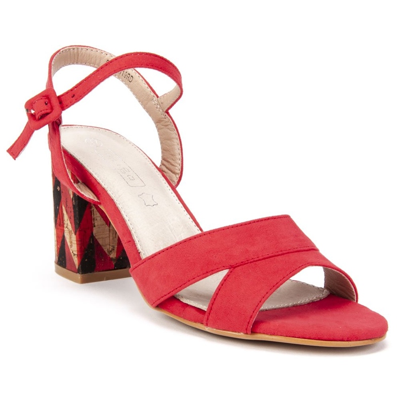 Filippo DS775 / 19 Rd Sandali rossi rosso 1