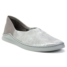 Scarpe Filippo 04078-13/00-0 Grigio Argento più Righe multicolore 1
