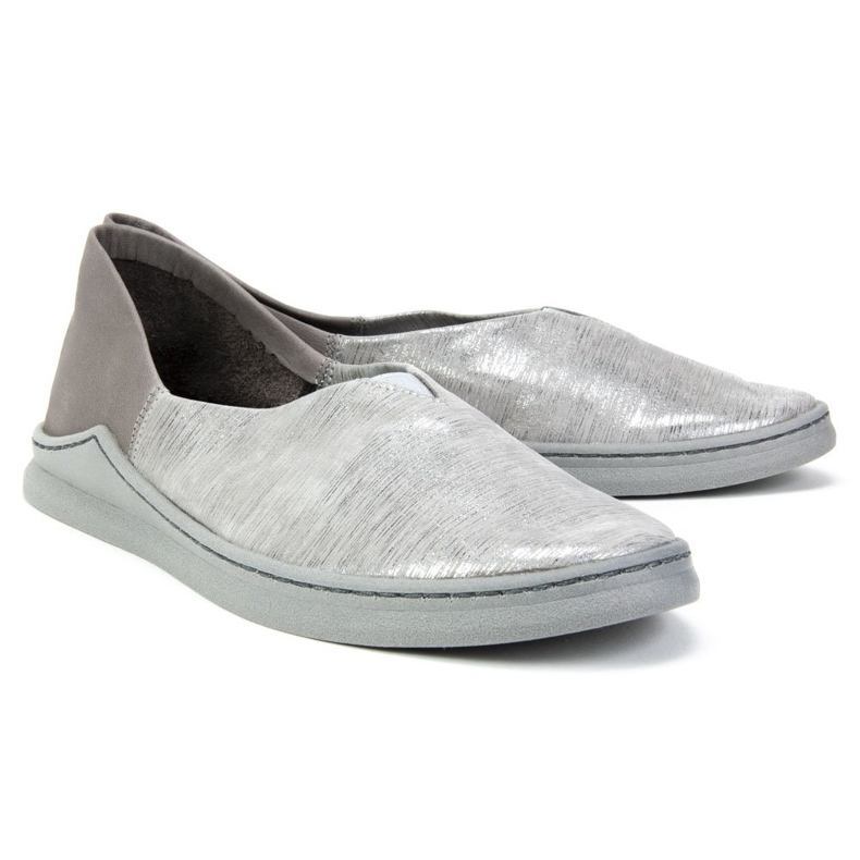 Scarpe Filippo 04078-13/00-0 Grigio Argento più Righe multicolore d'argento 2