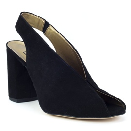 Sandali Filippo 1448 Scamosciati Neri nero 1