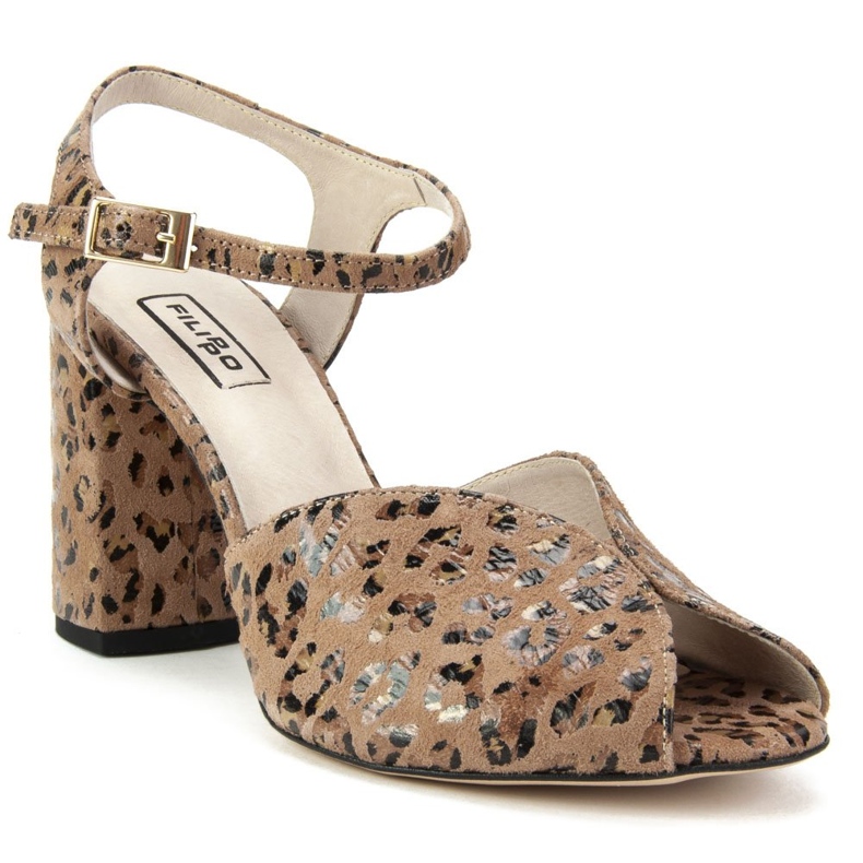 Filippo 1449 Sandali Panterka beige 1