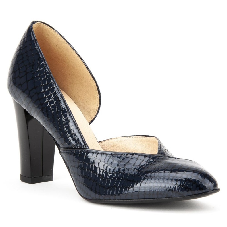 Navette Filippo F280 Granat Coccodrillo blu navy 1