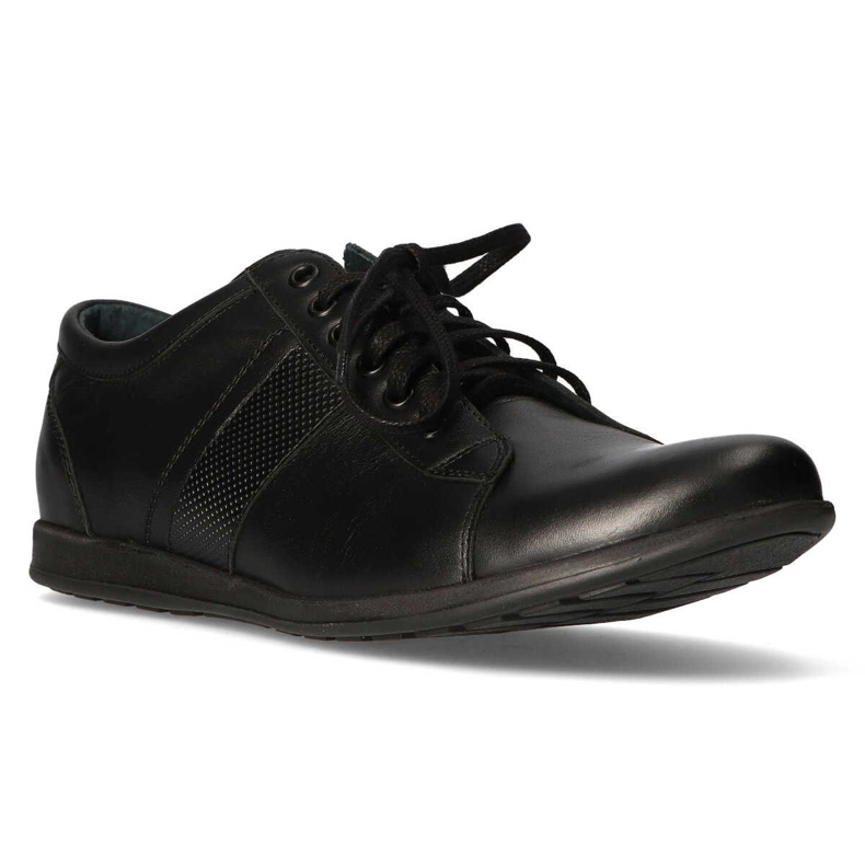 Scarpa in pelle Filippo 2063 nera nero 1