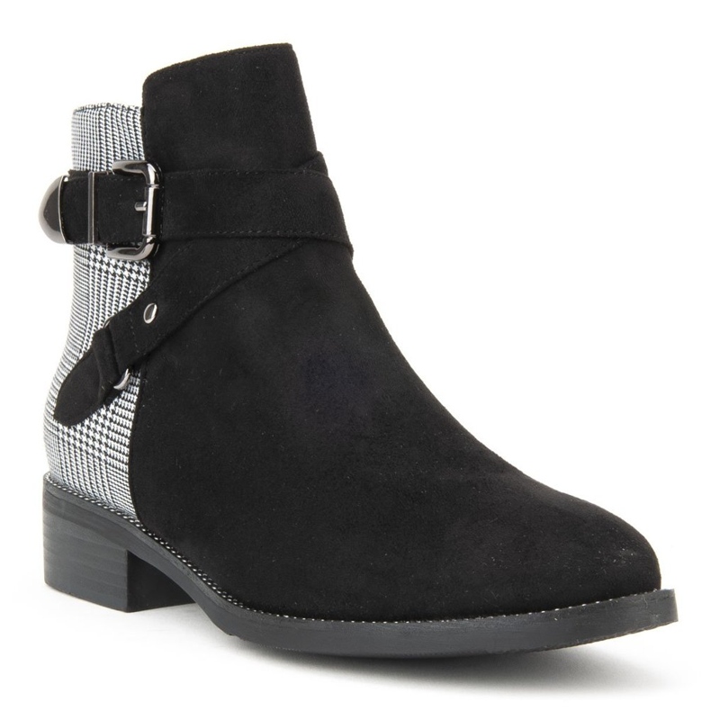 Filippo DBT969 / 19 Bk Gr Stivali neri nero grigio 2