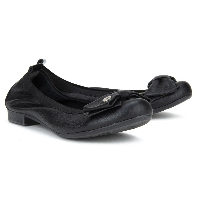 Filippo 477 Ballerine Black Grain nero 2