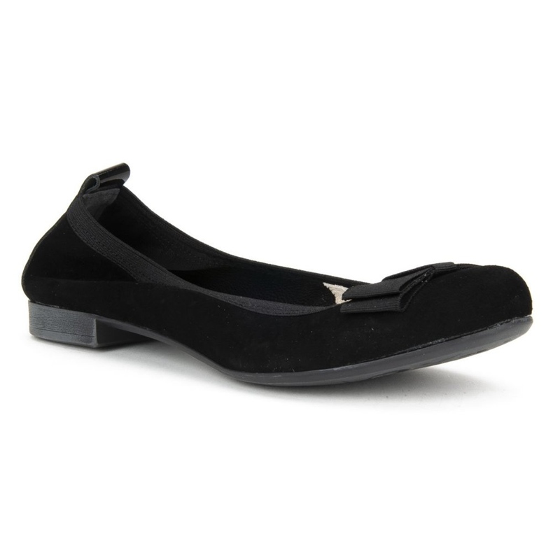 Filippo 480 Ballerine in camoscio nero 1