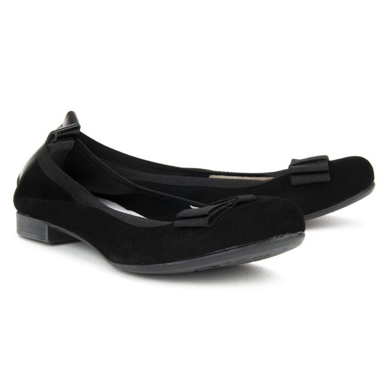 Filippo 480 Ballerine in camoscio nero 2