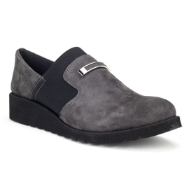 Filippo 010 Scarpe in camoscio grigio 1