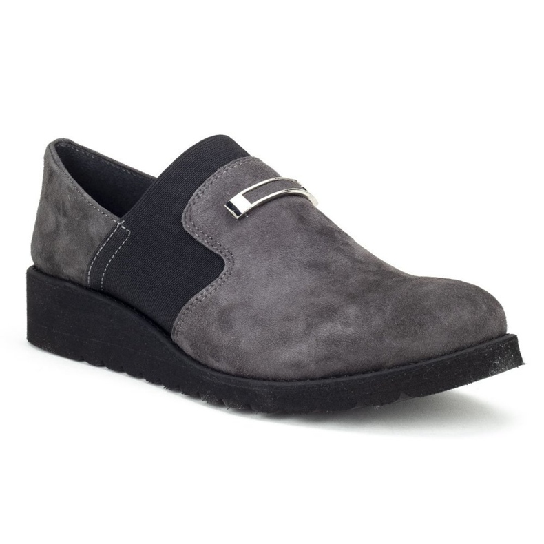 Filippo 010 Scarpe in camoscio grigio 1