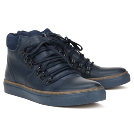 Scarpe Filippo 1793 Granat blu navy 2