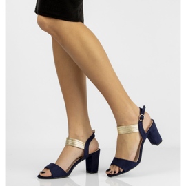 Sandali Filippo DS817/20 Nv Navy blu navy 1