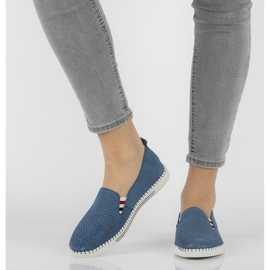Scarpe in pelle FILIPPO DP1272/20 Bl blu 1