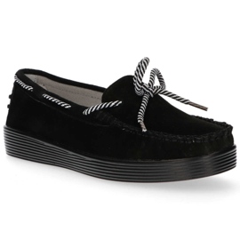 Scarpa in pelle Filippo DP1200/20 Bk nera nero 2