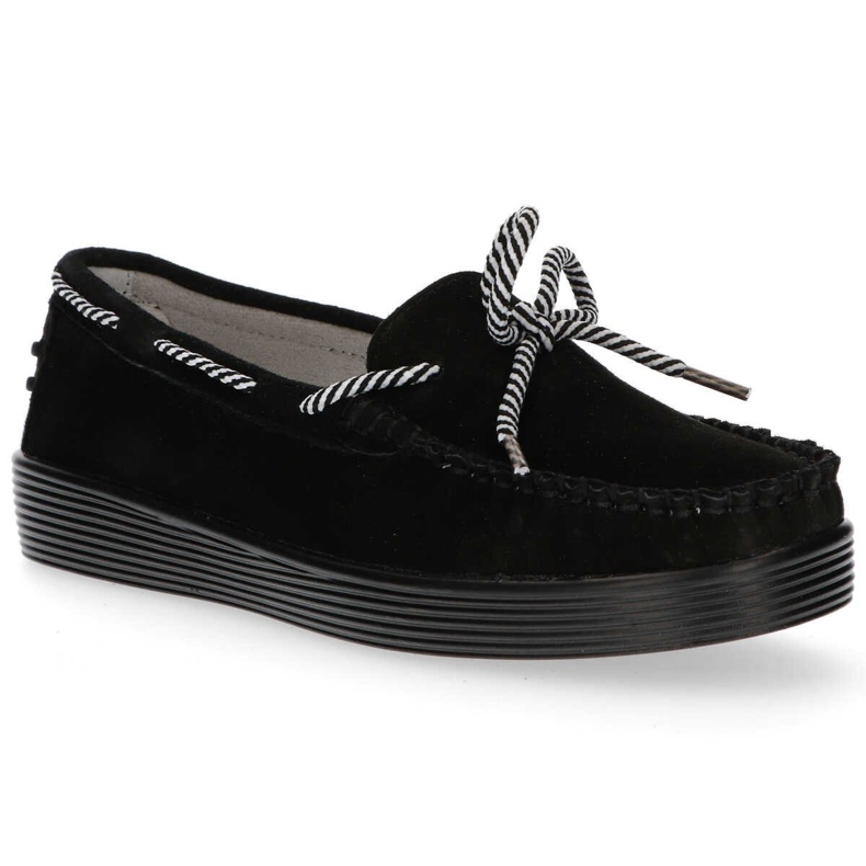 Scarpa in pelle Filippo DP1200/20 Bk nera nero 2