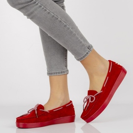 Scarpa rossa Filippo DP1200/20 Rd in pelle rosso 1