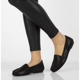 Mocassini in pelle Filippo DP005/20 Bk nero 2