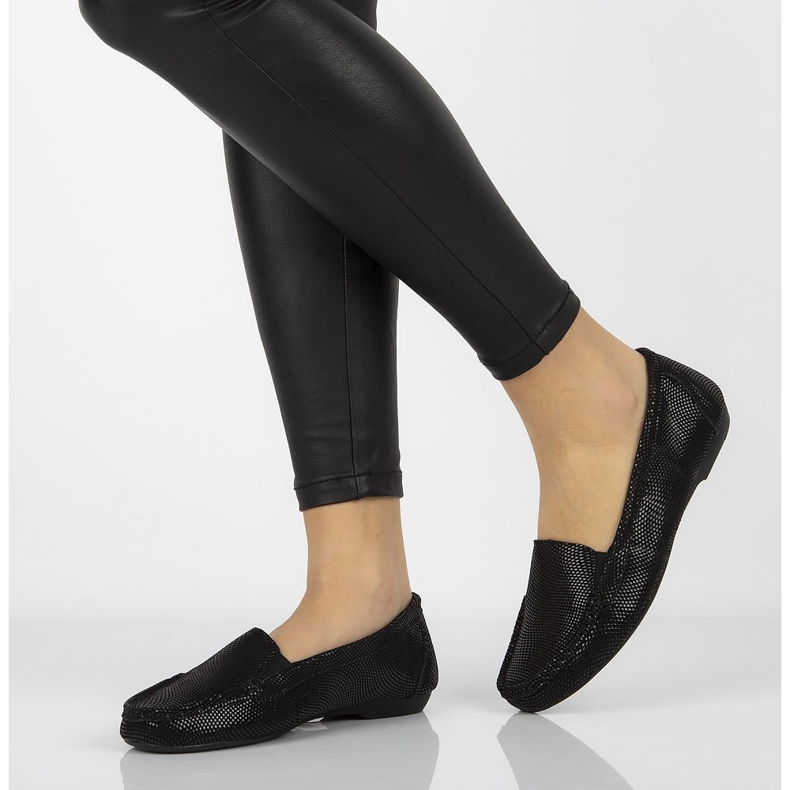 Mocassini in pelle Filippo DP005/20 Bk nero 2