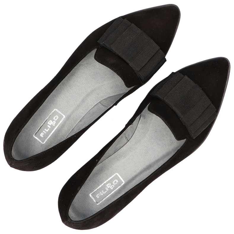 Filippo 1344 Scarpe in camoscio nero 1