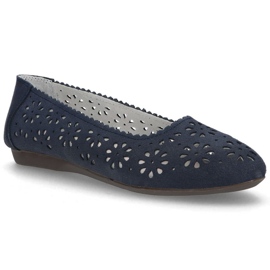 Scarpa in pelle Filippo DP680/20 Nv blu navy 1