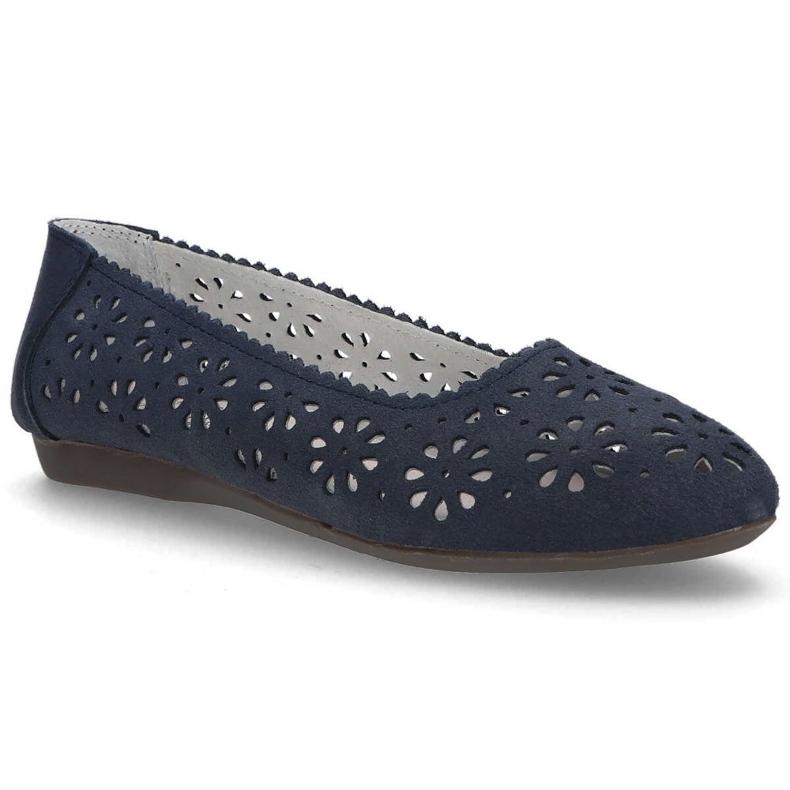 Scarpa in pelle Filippo DP680/20 Nv blu navy 1