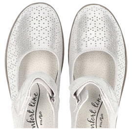 Filippo DP1319/20 Si Calzature Argento d'argento grigio 1