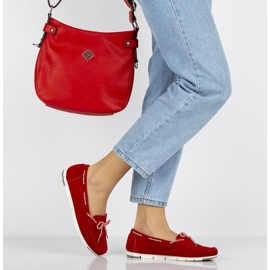 Scarpa rossa Filippo DP1403/20 Rd in pelle rosso 2