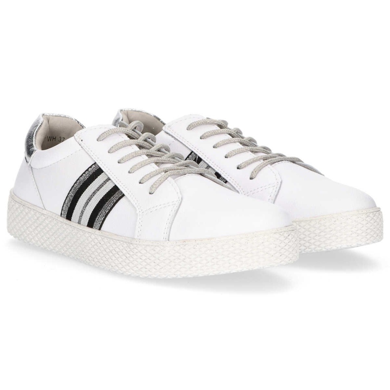 Scarpa in pelle Filippo DP1391/20 Wh bianco bianca 2