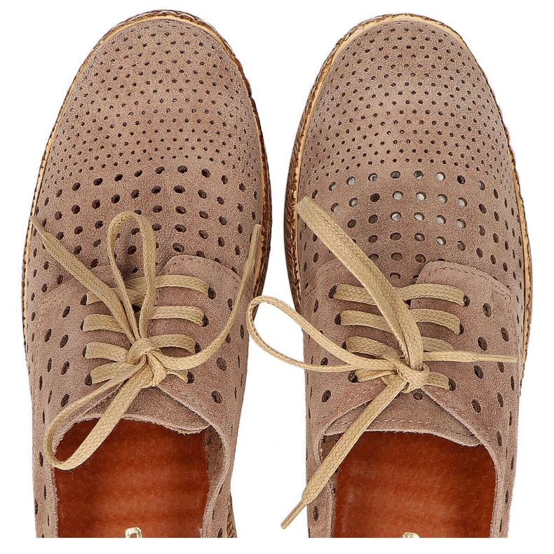 Filippo 20071 Scarpa Velour Taupe marrone 1