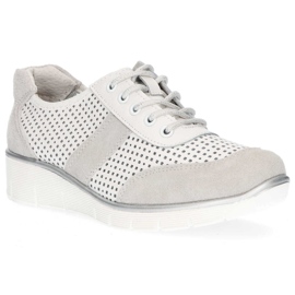 Scarpa in pelle Filippo DP028/20 Wh bianco bianca 1