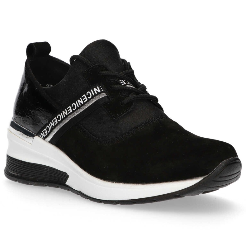 Sneakers in pelle Filippo DP1388/20 Bk nere nero 1