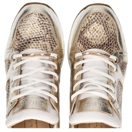 Scarpe Filippo 460 Golden R2 Bianche bianca d'oro 1