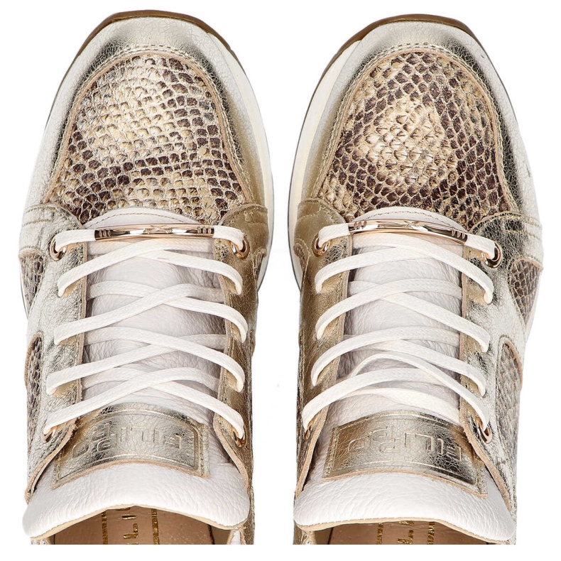 Scarpe Filippo 460 Golden R2 Bianche bianco d'oro 1