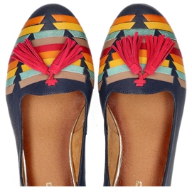 Filippo 04016-17/00-5 Scarpa blu navy multicolore 1