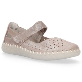 Scarpe in pelle Filippo DP1262/20 Si argento d'argento 2