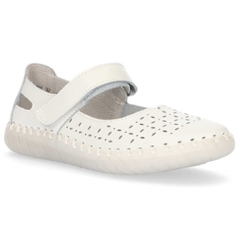 Scarpa in pelle Filippo DP1262/20 Wh bianca bianco 2
