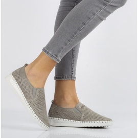 Scarpe in pelle Filippo DP063/20 Gr grigio 1