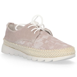 Scarpe in pelle Filippo DP701/20 Be beige 2