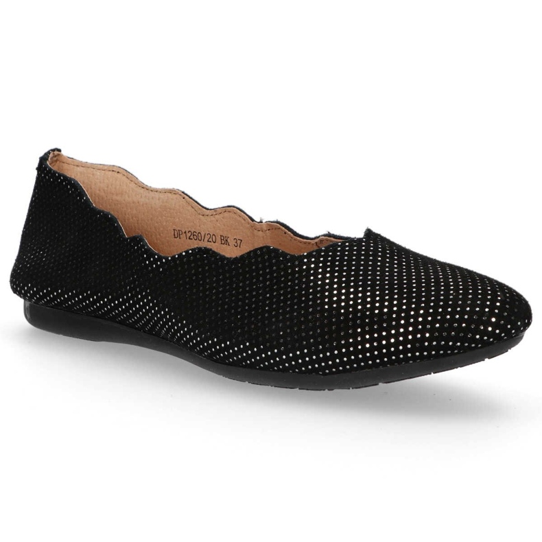 Ballerine in pelle Filippo DP1260/20 Bk nere nero 2