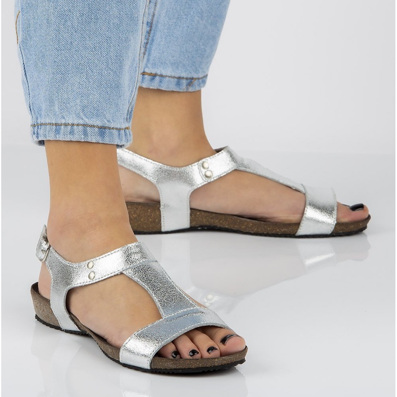 Filippo DS1271/20 Si sandali argento grigio 1