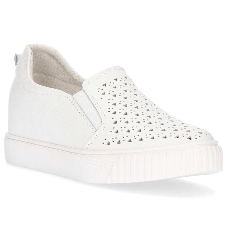 Filippo DP1398 / 20 Wh Scarpa bassa bianca bianco 2