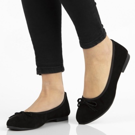 Ballerine in pelle Filippo DP1231/20 Bk nere nero 1