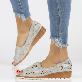 Filippo DP1399/20 Si Calzature Argento d'argento grigio 1