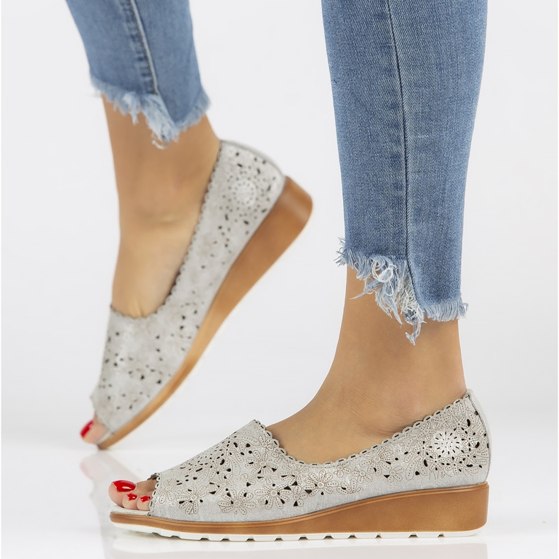 Filippo DP1399/20 Si Calzature Argento d'argento grigio 1