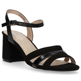 Filippo DS1284/20 Bk sandali neri nero 2