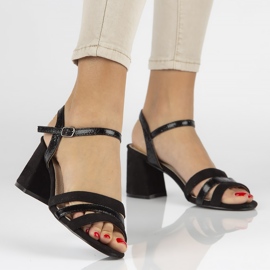 Filippo DS1284/20 Bk sandali neri nero 1