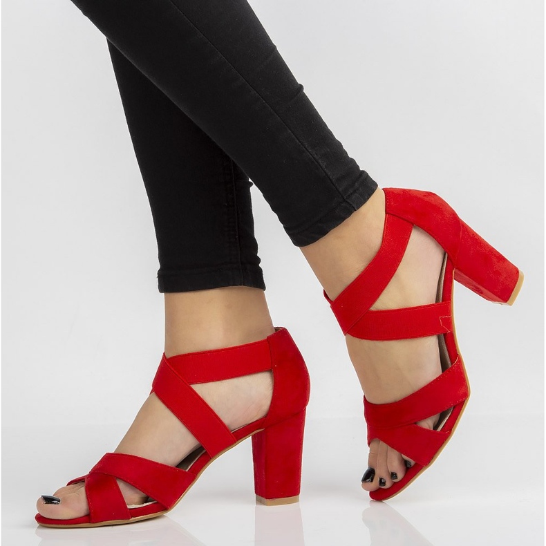 Filippo DS776 / 20 Rd Sandali rossi rosso 1