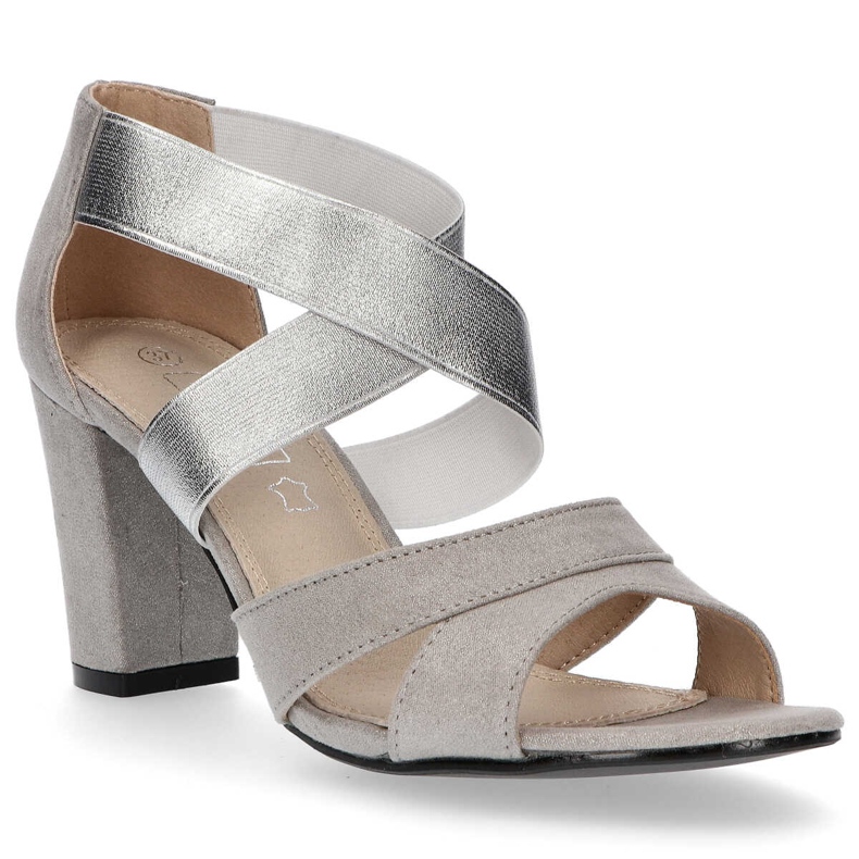 Filippo DS776/20 Si Sandali in argento grigio 2