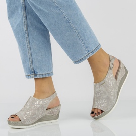 Filippo DS758/20 Gr Sandali grigi grigio 1