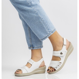 Filippo DS1402 / 20 Wh Sandali bianchi bianca 2